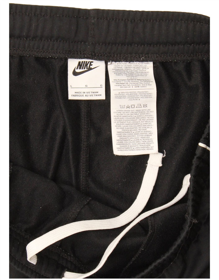 Pantaloni da tuta da uomo Nike Joggers grandi neri in poliestere