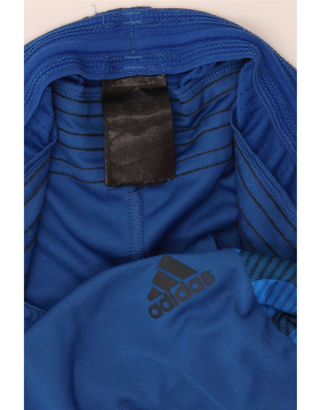 Pantaloncini sportivi Adidas Climacool da uomo in poliestere mimetico blu medio