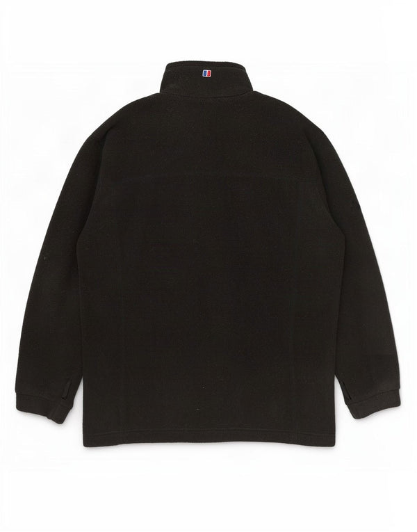 Giacca in pile foderata da donna Berghaus UK 14 grande poliestere nero