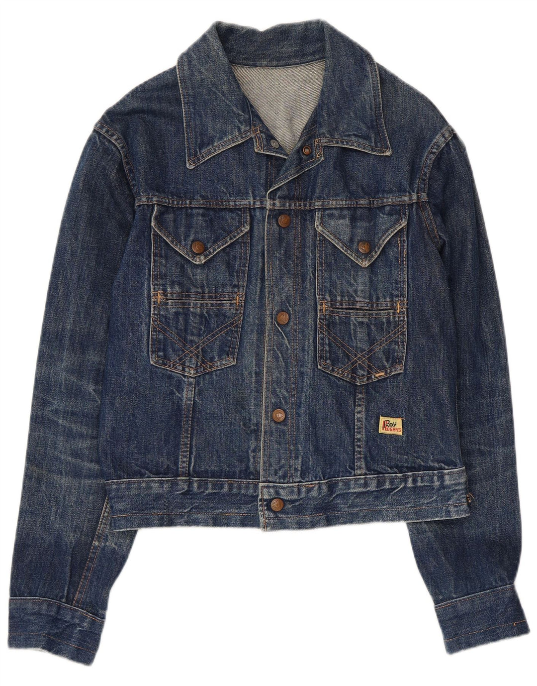 Giacca di jeans da donna Roy Rogers UK 14 Blu medio