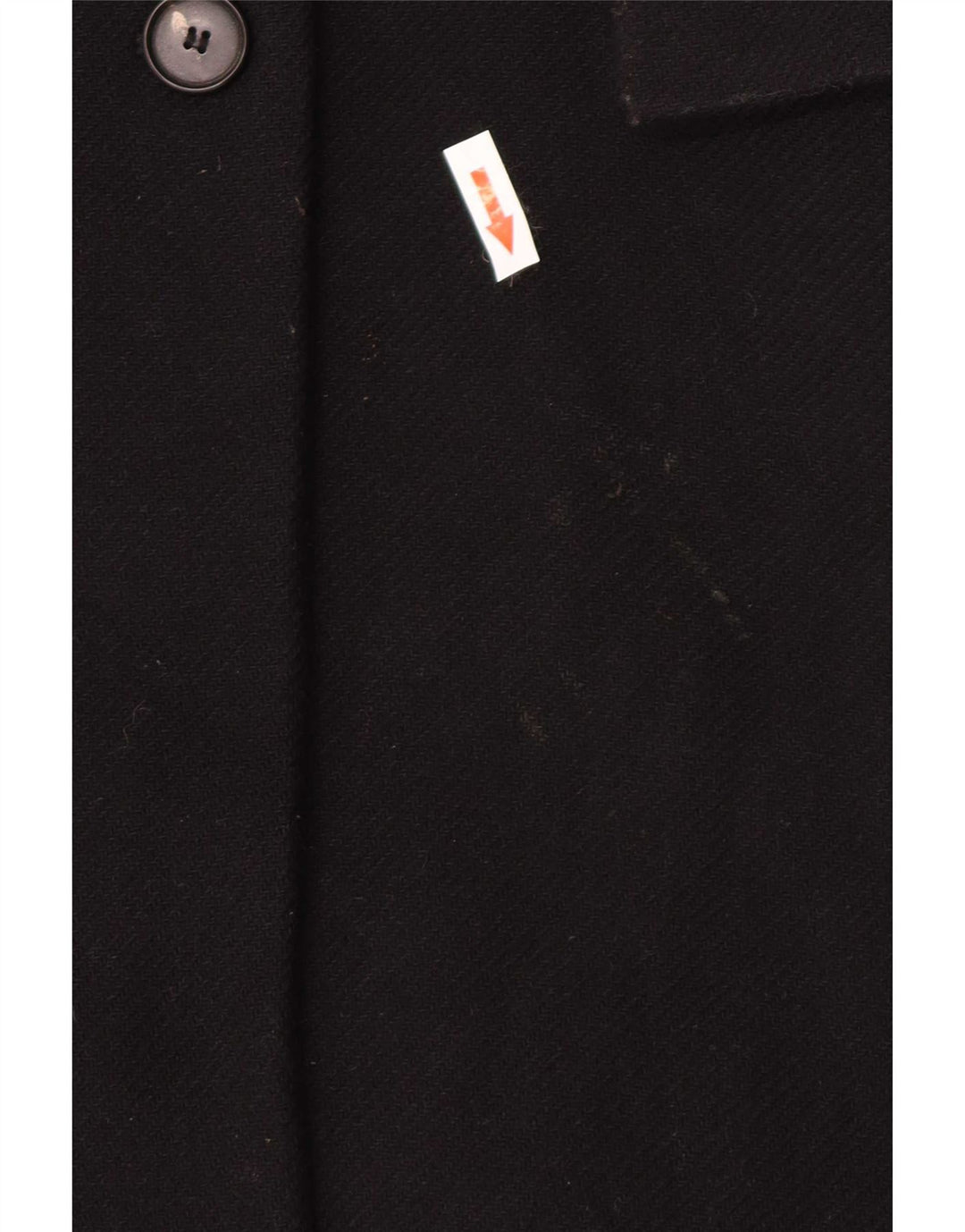 Cappotto doppiopetto da donna Zara UK 14 lana nera media
