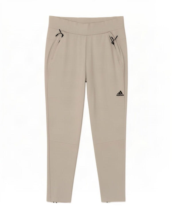 Pantaloni da tuta corti da donna Adidas UK 12/14 Rayon bianco medio