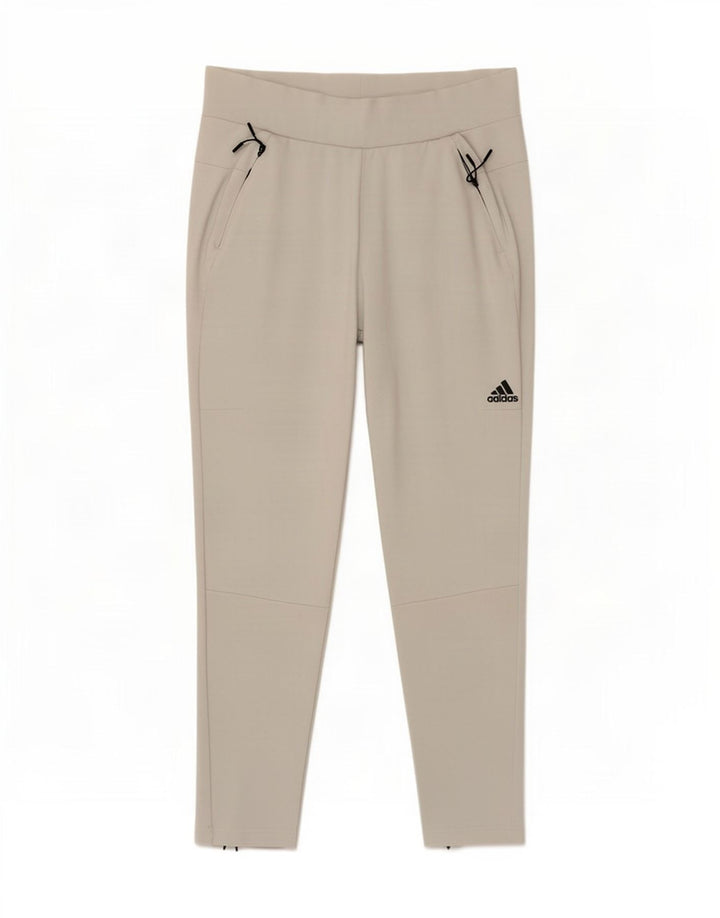 Pantaloni da tuta corti da donna Adidas UK 12/14 Rayon bianco medio