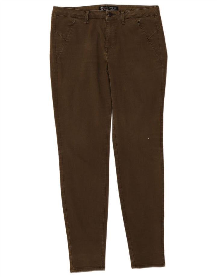 Jeans skinny da donna Zara EU 40 medio W30 L28 kaki