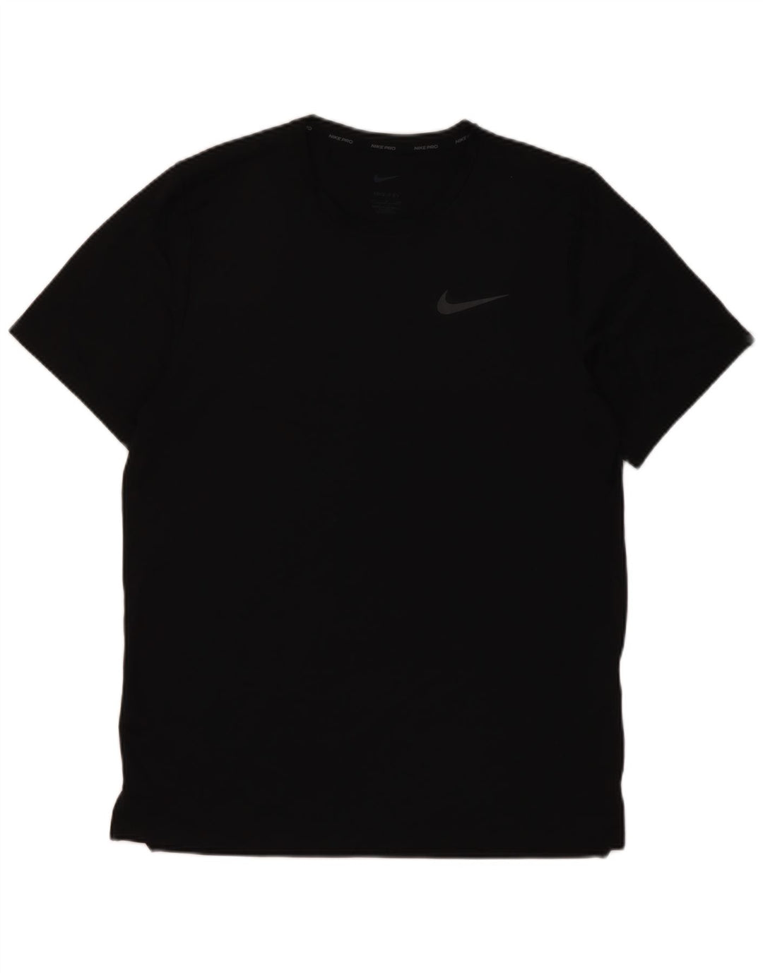 T-shirt Nike Dri Fit da uomo, piccola, in poliestere nero