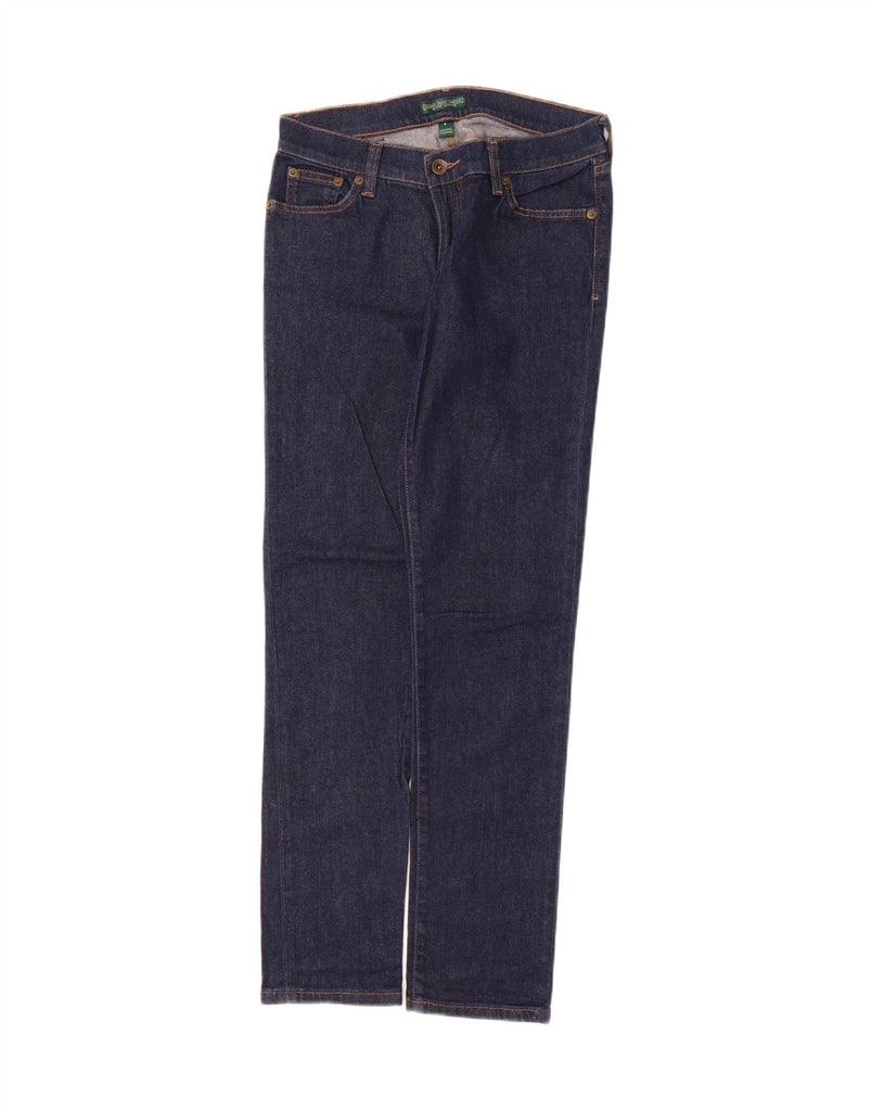 RALPH LAUREN Womens Straight Jeans US 4 Small W30 L29 Navy Blue Cotton Vintage Ralph Lauren and Second-Hand Ralph Lauren from Messina Hembry 