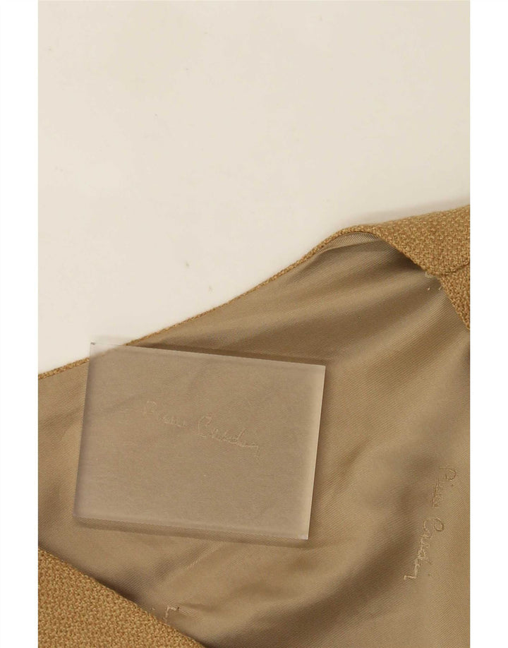 Gilet Uomo Pierre Cardin IT 48 Lana Marrone Medio