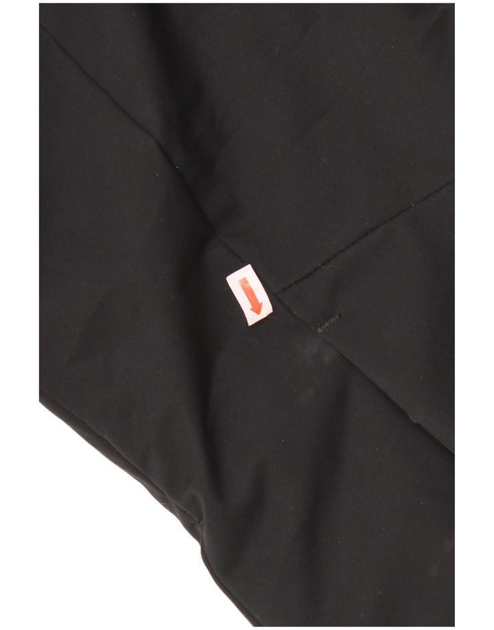 Giacca impermeabile con cappuccio da donna Rossignol UK 14 grande poliestere nero