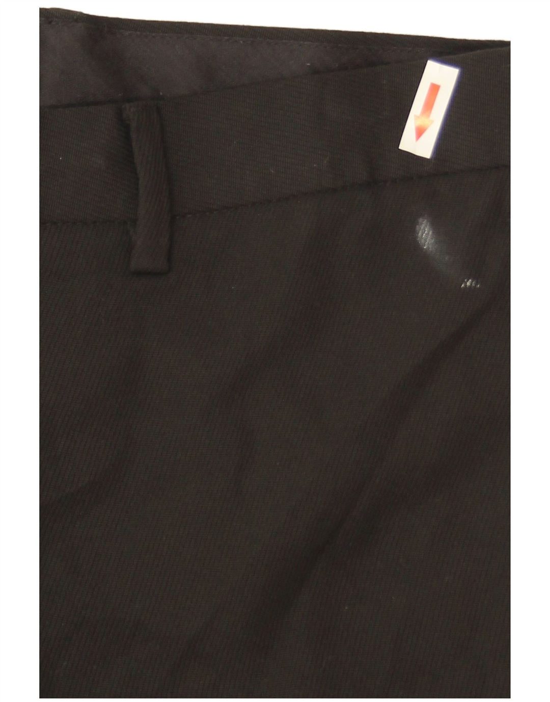 Pantaloni chino dritti da donna Marks & Spencer W32 L31 poliestere nero