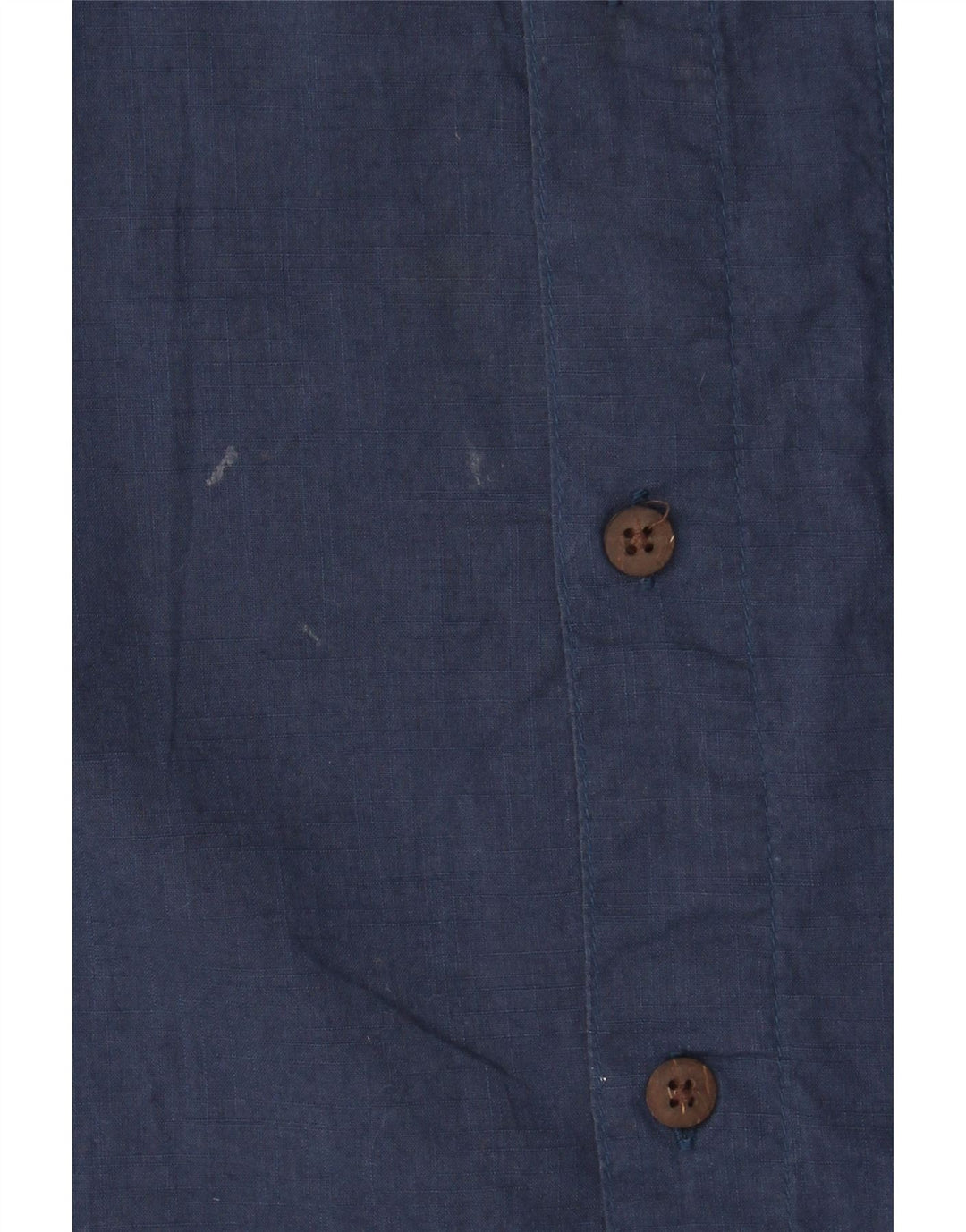 Camicia a maniche corte da uomo Mountain Warehouse Large in cotone blu navy