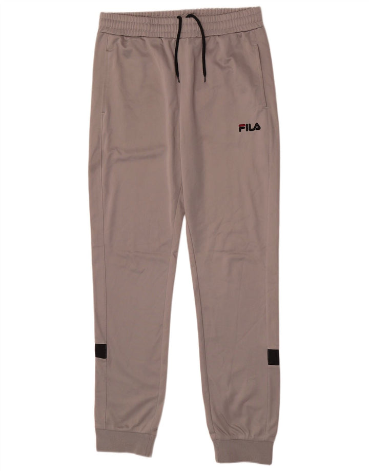 Pantaloni da tuta da uomo Fila Joggers Poliestere grigio medio