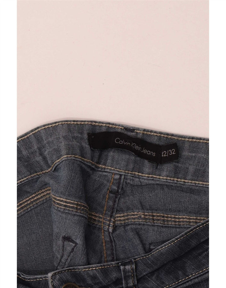Jeans slim da uomo Calvin Klein W42 L32 Blu