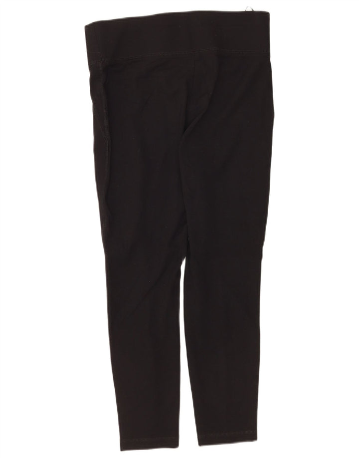 Leggings corti da donna Marks & Spencer UK 12 viscosa nera media