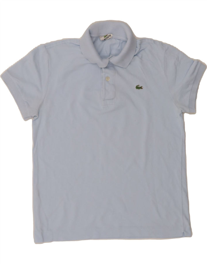 LACOSTE Mens Polo Shirt Size 3 Small Blue Cotton Vintage Lacoste and Second-Hand Lacoste from Messina Hembry 