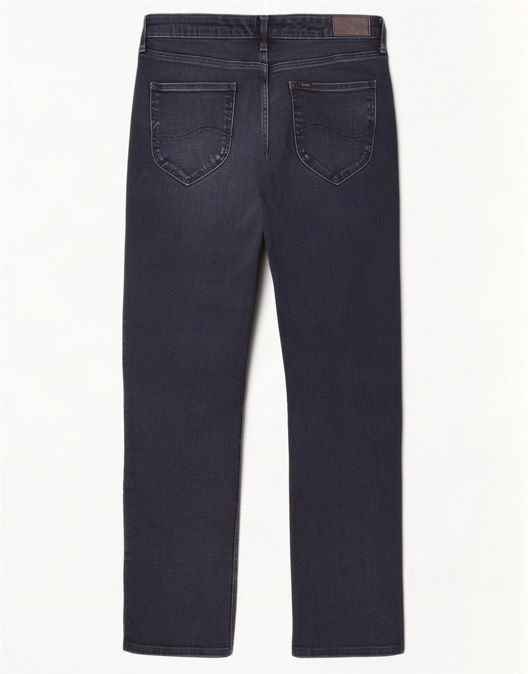 Jeans dritti Marion da donna Lee W28 L26 cotone blu navy