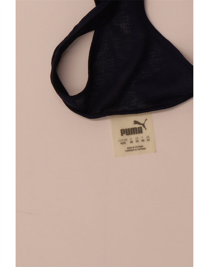 Canotta PUMA da donna UK 12 medio blu navy