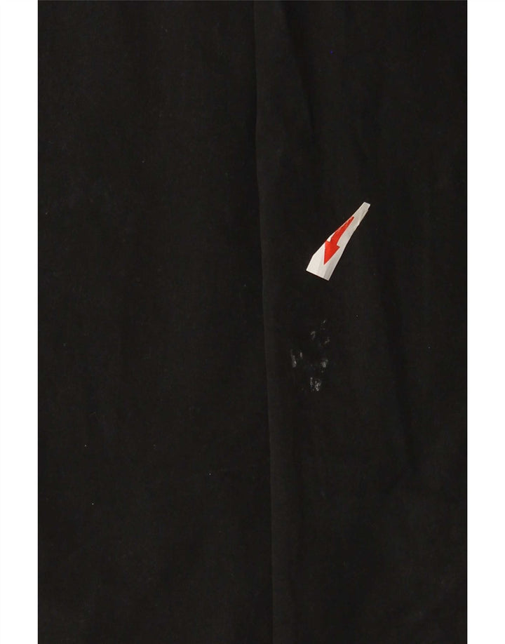 Pantaloni chino dritti da donna Marks & Spencer UK 12 MediumW32 L29 Nero