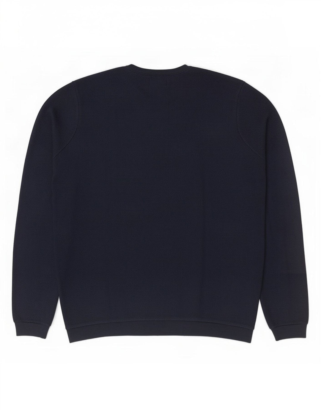 Maglione maglione girocollo da uomo Zara grande blu navy