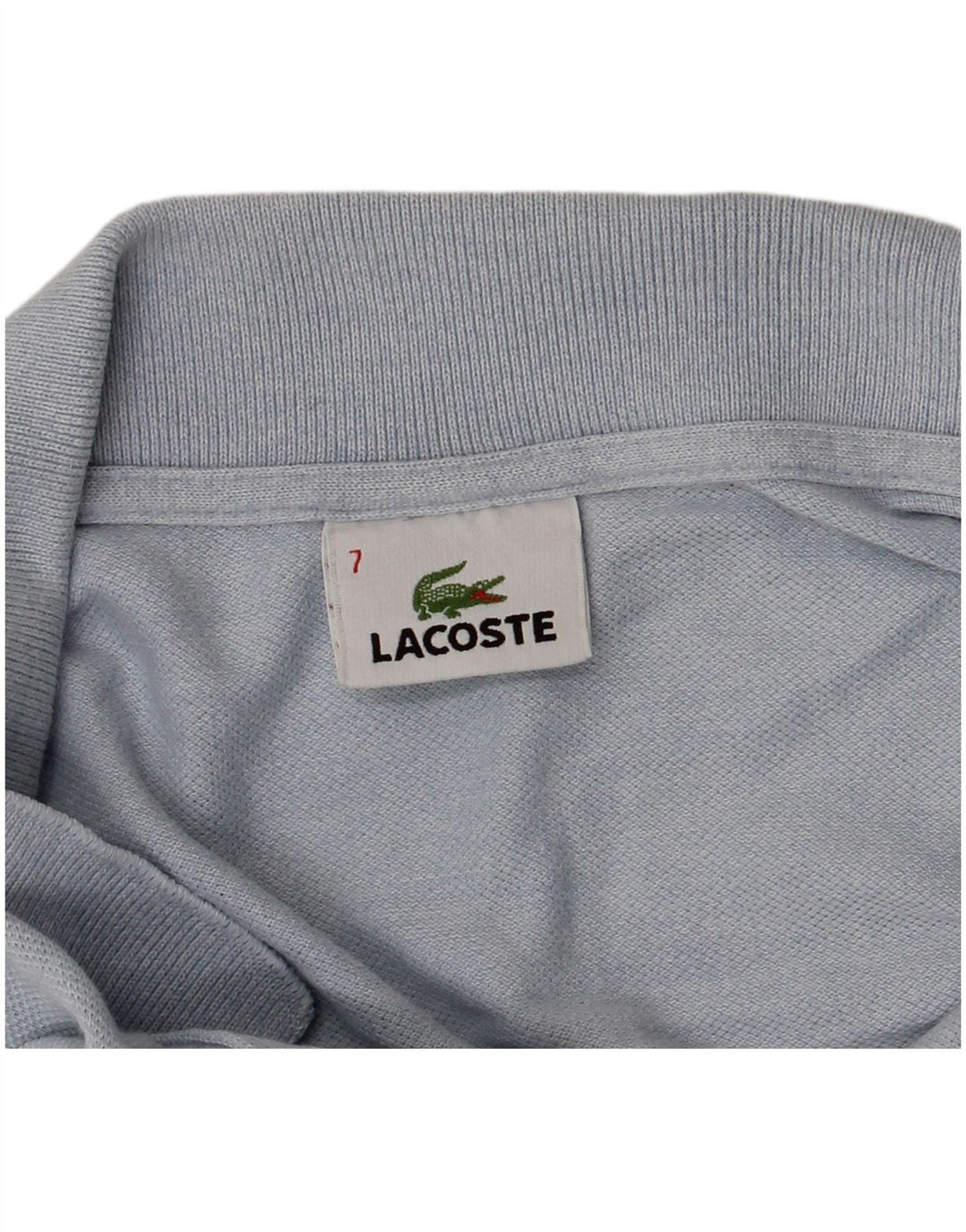 Polo da uomo Lacoste taglia 7 2XL cotone blu