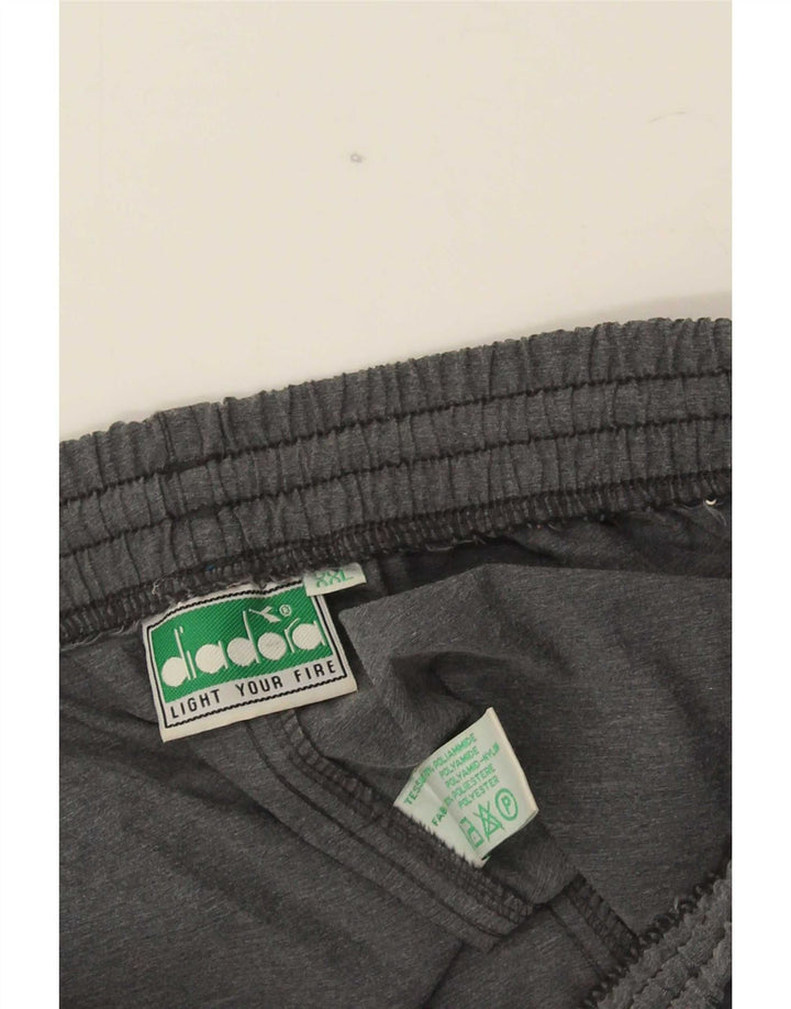 Pantaloni da tuta da uomo Diadora 2XL Nylon grigio