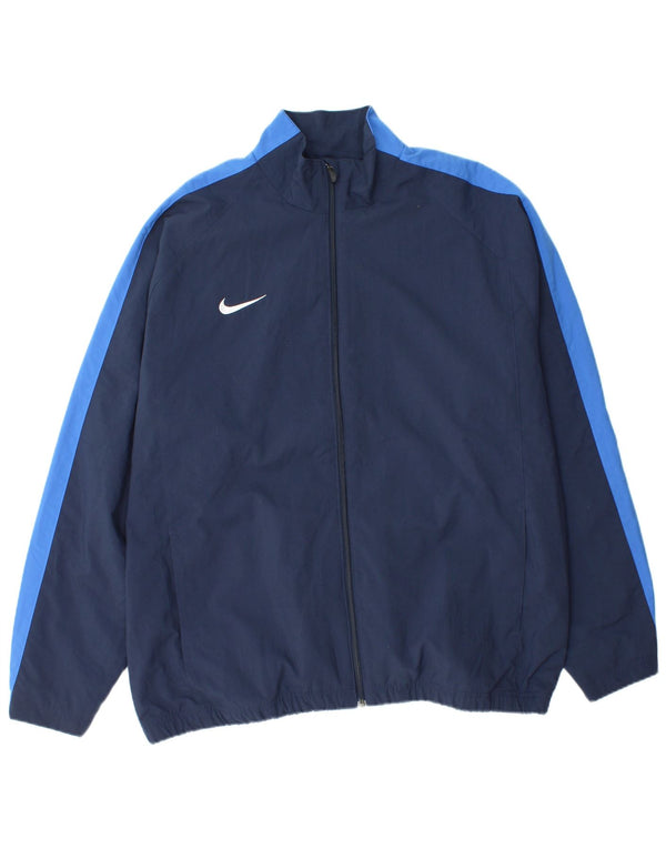 Tuta intera da uomo Nike UK 44/46 XL Blu navy Colourblock poliestere