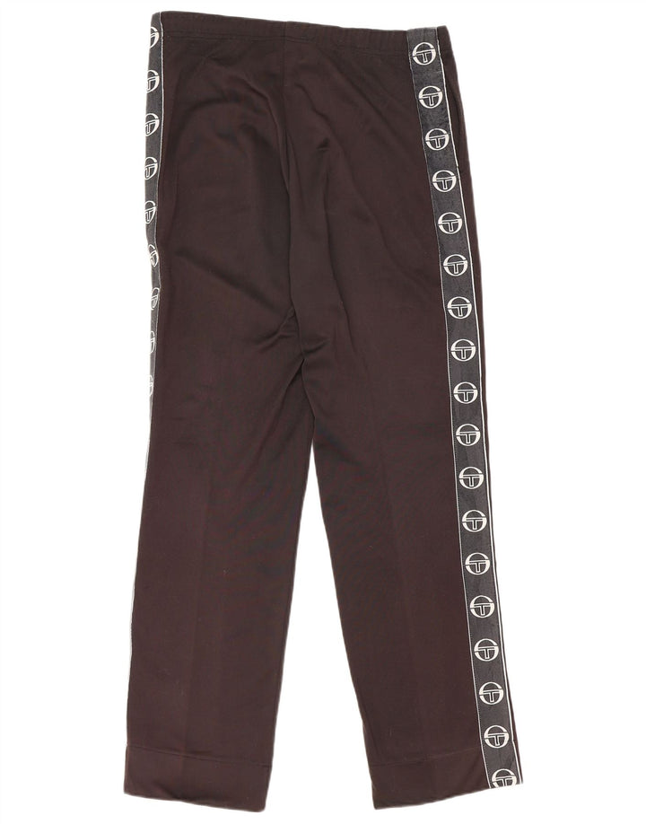 Pantaloni da tuta con grafica da uomo Sergio Tacchini IT 46 Small Nero