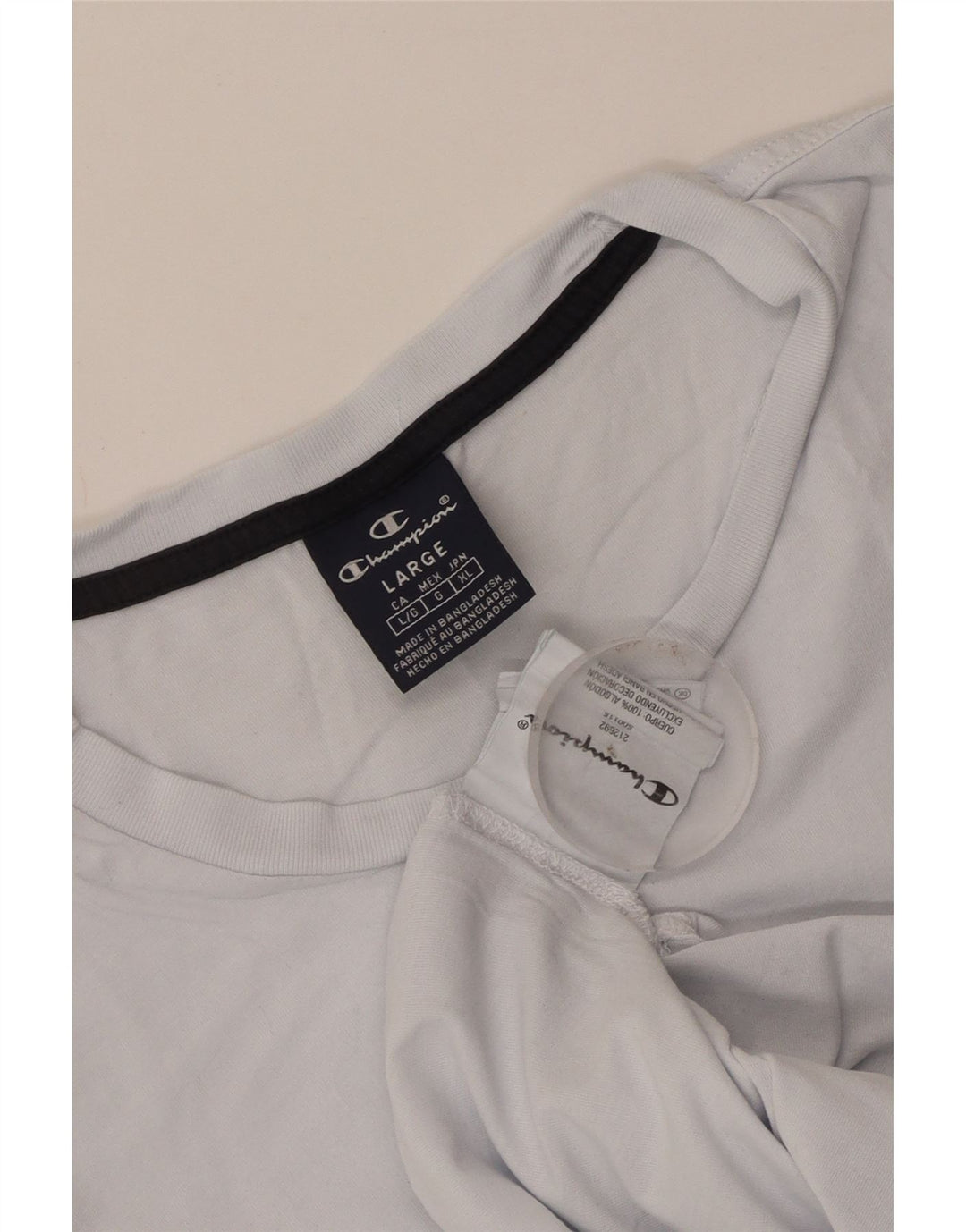 Canotta da uomo Champion Large in cotone blu