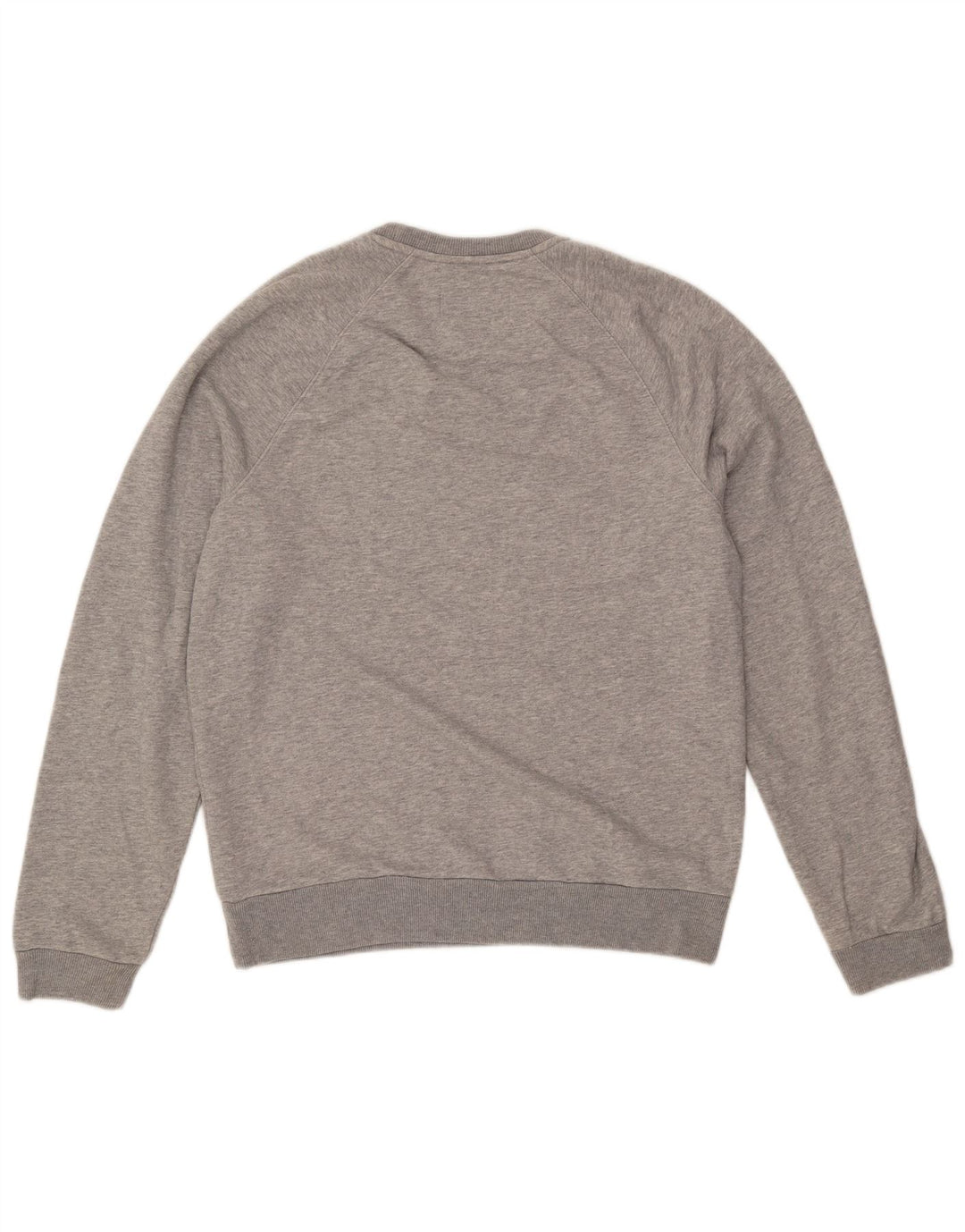 JACK WILLS Felpa grafica da uomo Maglione grande cotone grigio