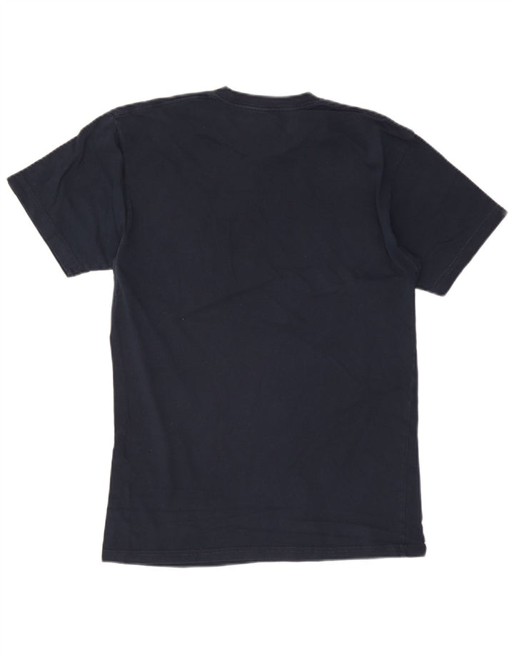 T-shirt da uomo con vestibilità classica VANS, maglietta media in cotone blu navy