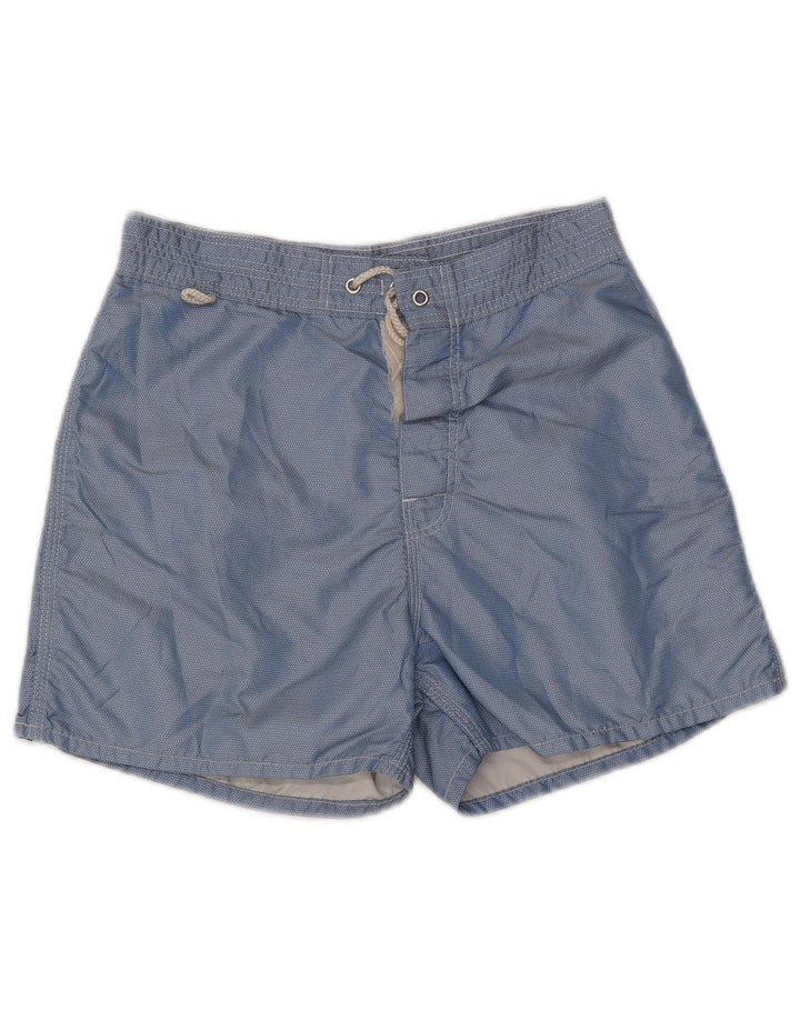 Pantaloncini da bagno da uomo Sundek piccoli in nylon blu