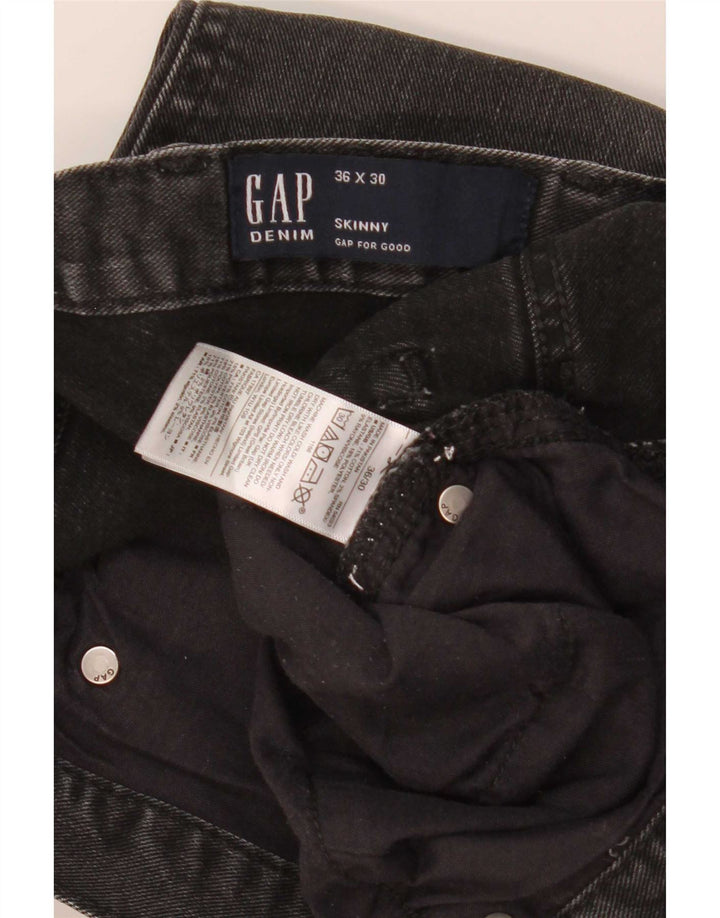 Jeans skinny da uomo Gap W36 L30 cotone grigio