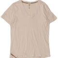 T-shirt da donna Diesel Top UK 12 cotone bianco medio