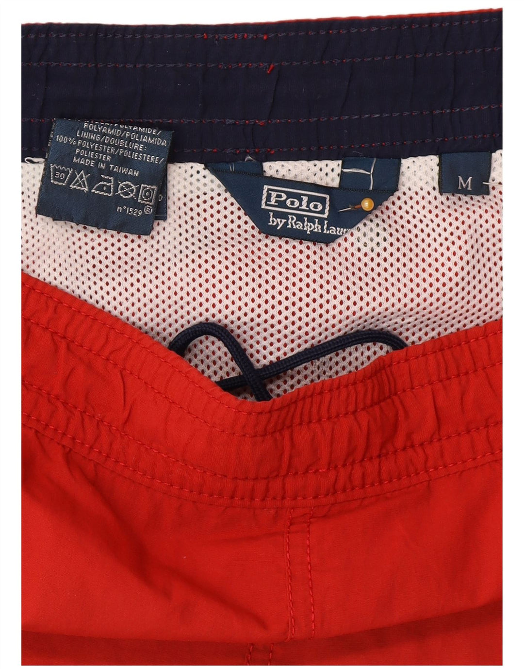 Pantaloncini da bagno da uomo Polo Ralph Lauren Poliestere rosso medio