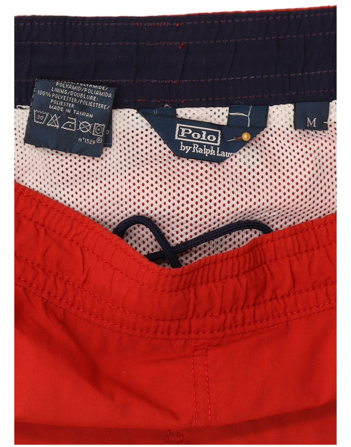 Pantaloncini da bagno da uomo Polo Ralph Lauren Poliestere rosso medio