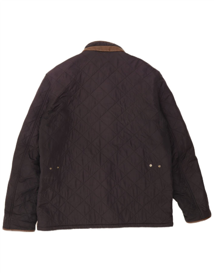 Giacca trapuntata da uomo Barbour UK 42 XL Blu Navy