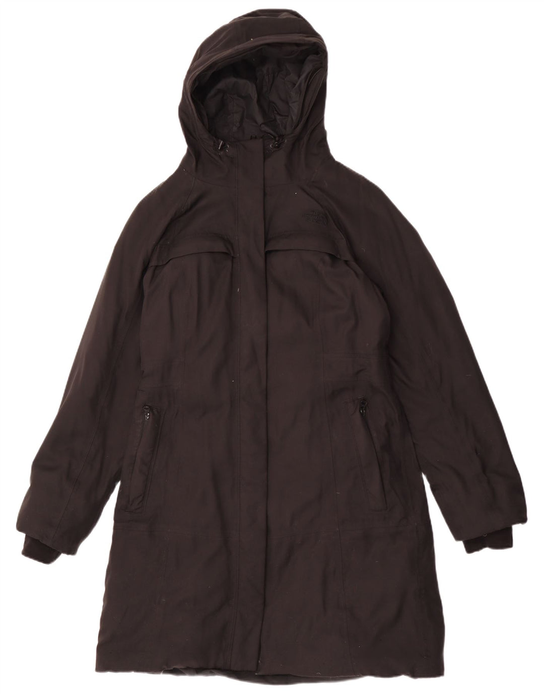 Cappotto imbottito con cappuccio da donna The North Face UK 14 nylon nero medio