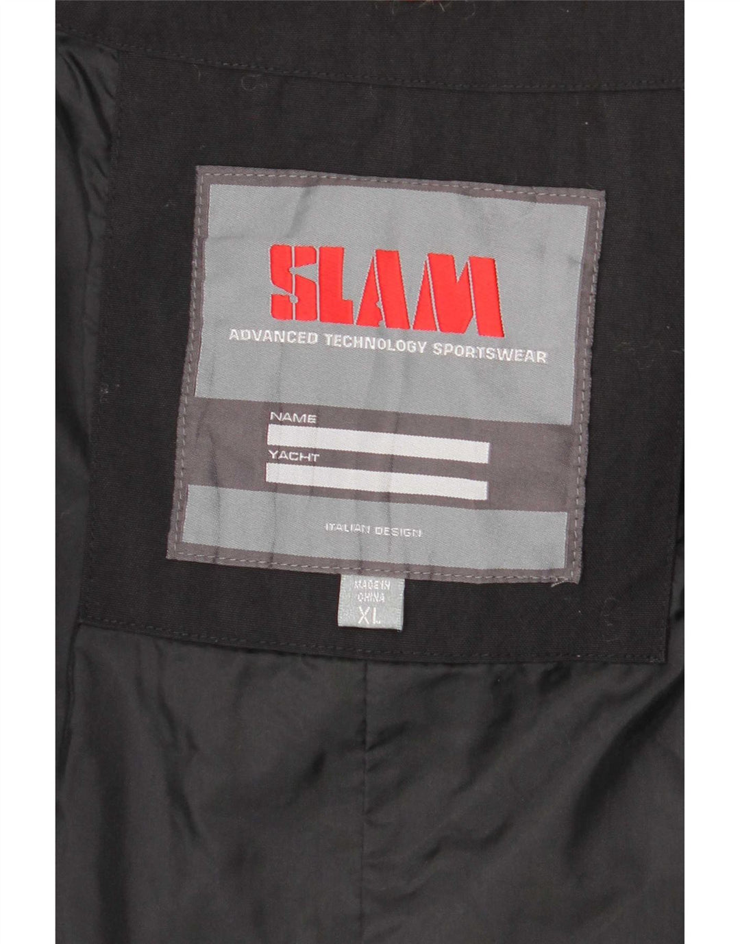 Giacca Parka con cappuccio da donna Slam UK 18 XL nylon nero