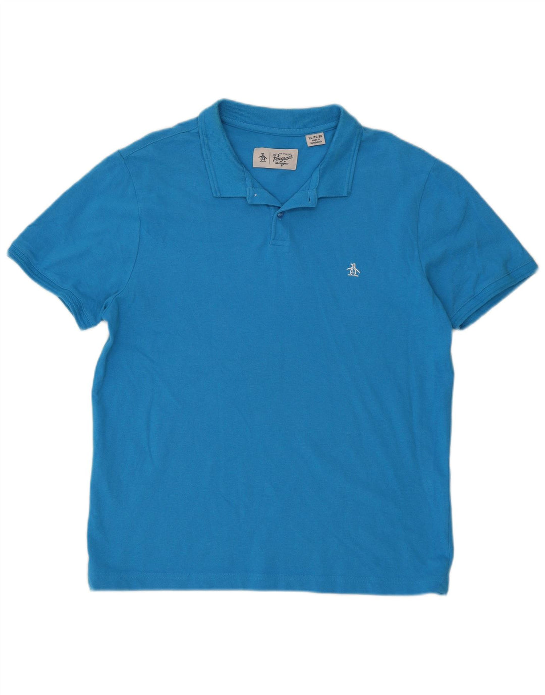 Polo da uomo Penguin XL in cotone blu