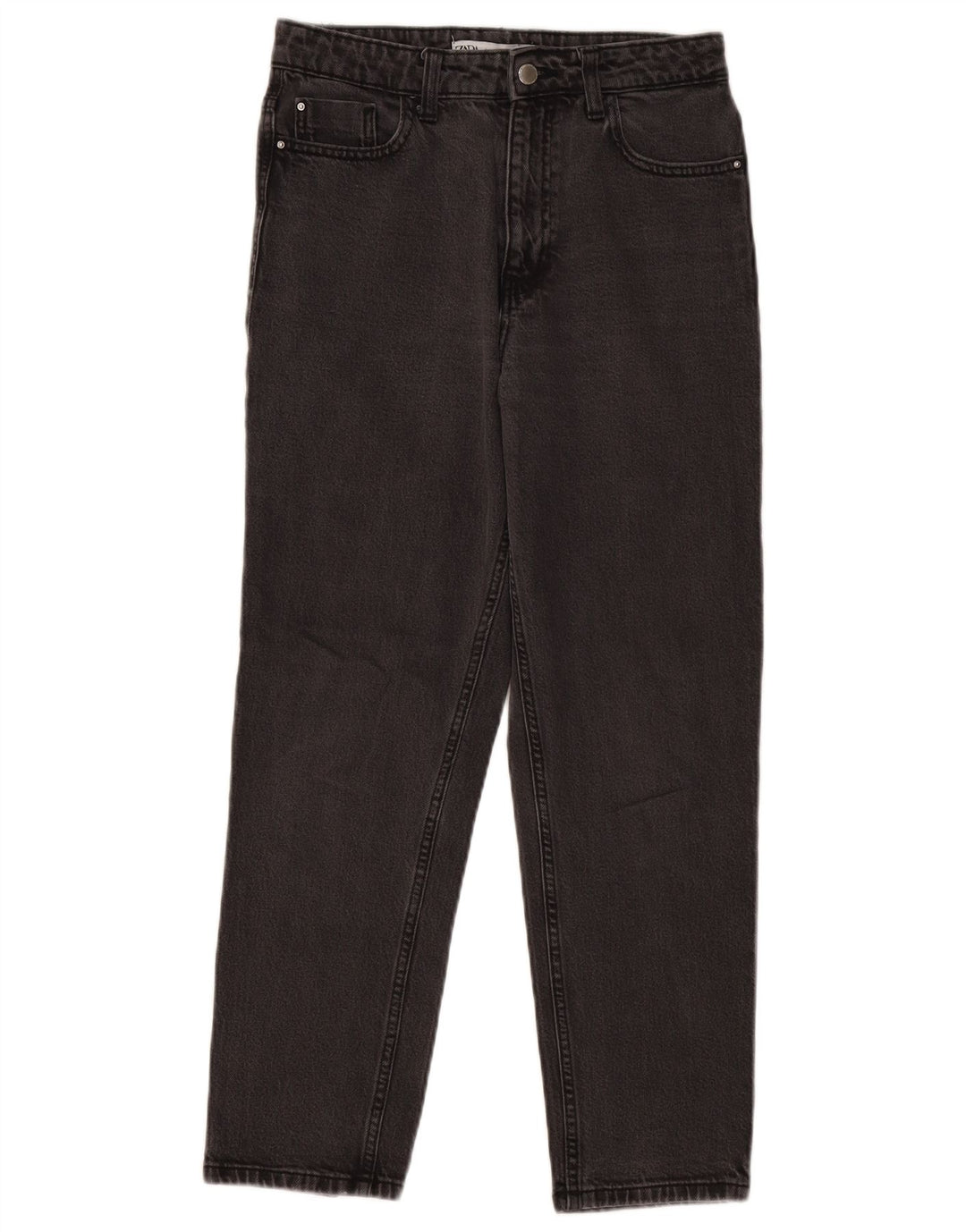 Jeans affusolati da donna Zara EU 38 piccoli W28 L27 neri