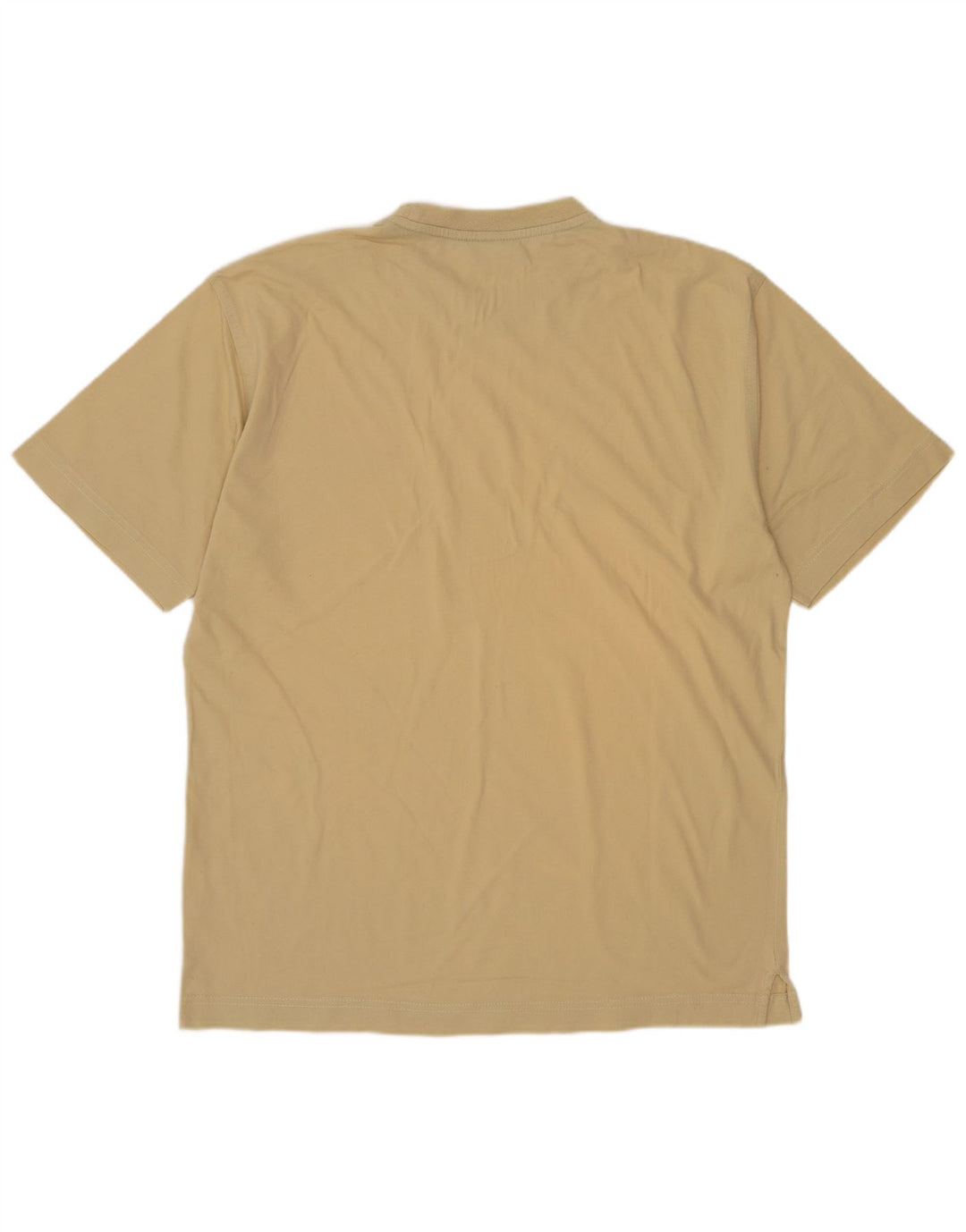T-shirt da uomo Asics Top in cotone giallo medio