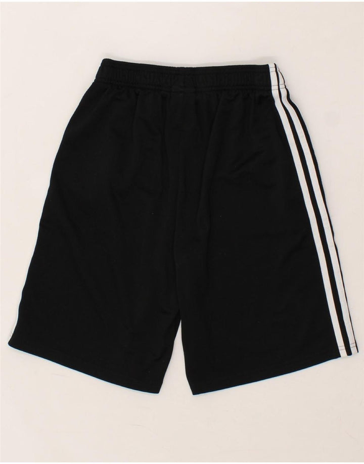 ADIDAS Boys Sport Shorts 13-14 Years Black Polyester Vintage Adidas and Second-Hand Adidas from Messina Hembry 