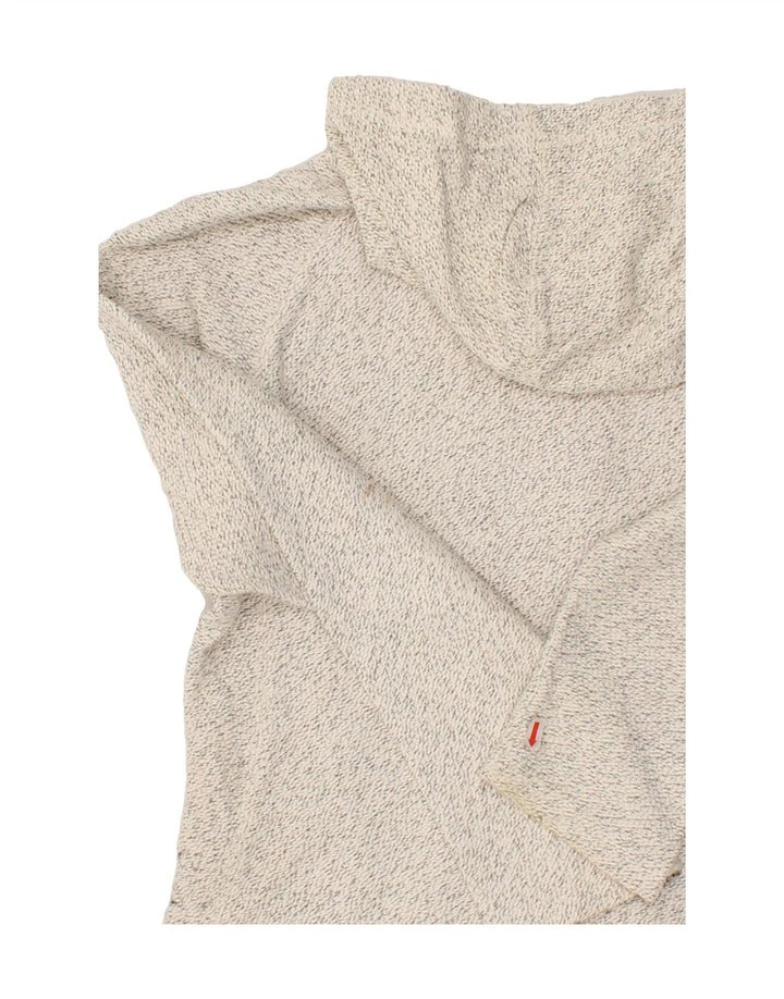 MOUNTAIN WAREHOUSE Womens Zip Hoodie Sweater UK 12 Medium Grey Flecked Vintage Mountain Warehouse and Second-Hand Mountain Warehouse from Messina Hembry 