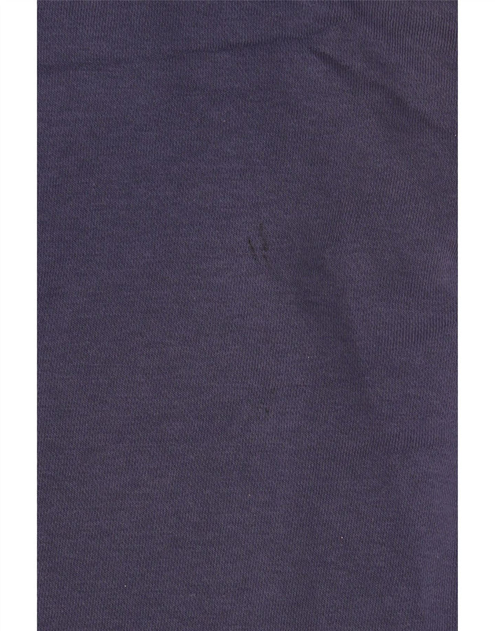 Felpa con cappuccio da uomo Nike Large in cotone blu navy