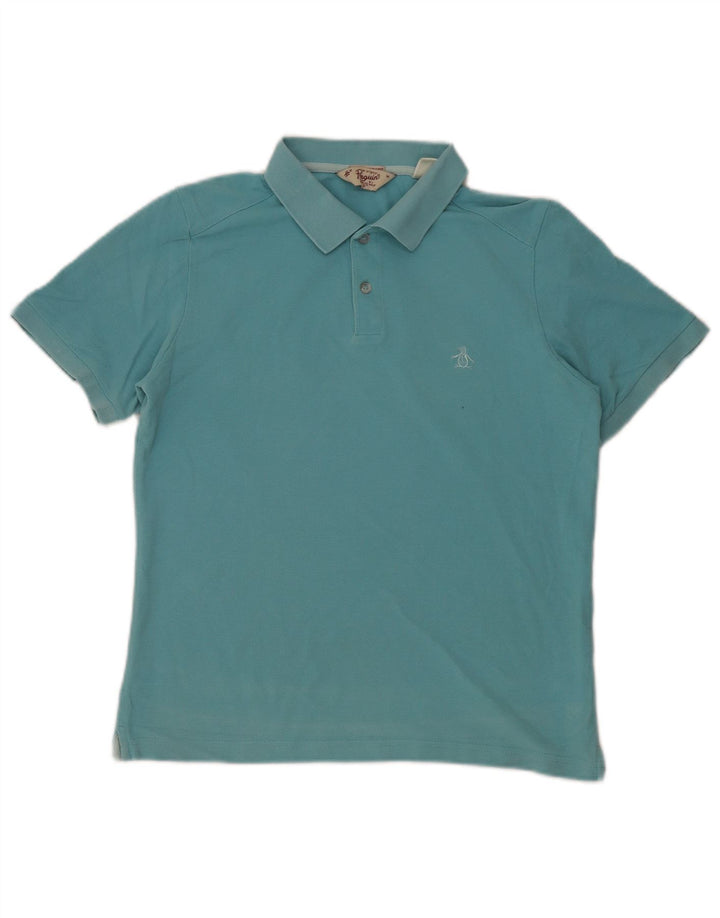 Polo da uomo PENGUIN turchese medio