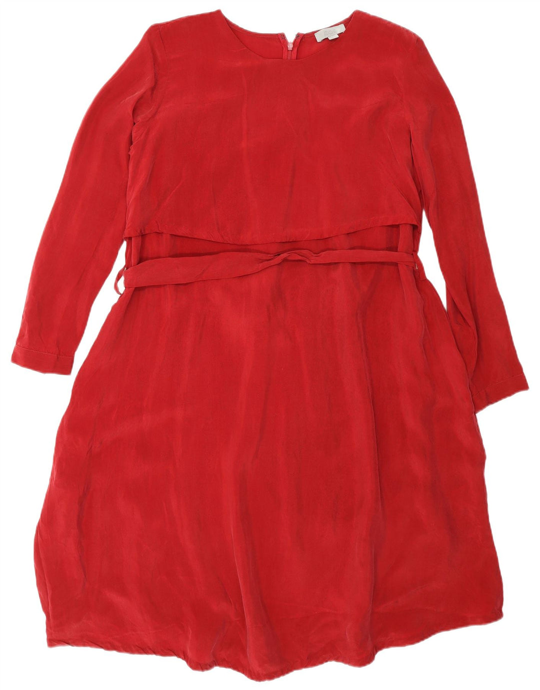Abito basic da donna a maniche lunghe vestibilità ampia Cos EU 36 piccolo cupro rosso