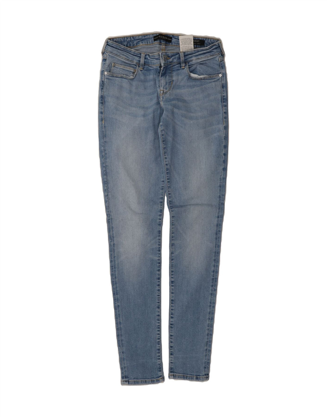 GUESS Womens Skinny Jeans  W27 L32 Blue Cotton Vintage Guess and Second-Hand Guess from Messina Hembry 
