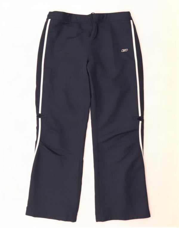 Pantaloni da tuta da donna Reebok UK 16 Large in poliestere blu navy