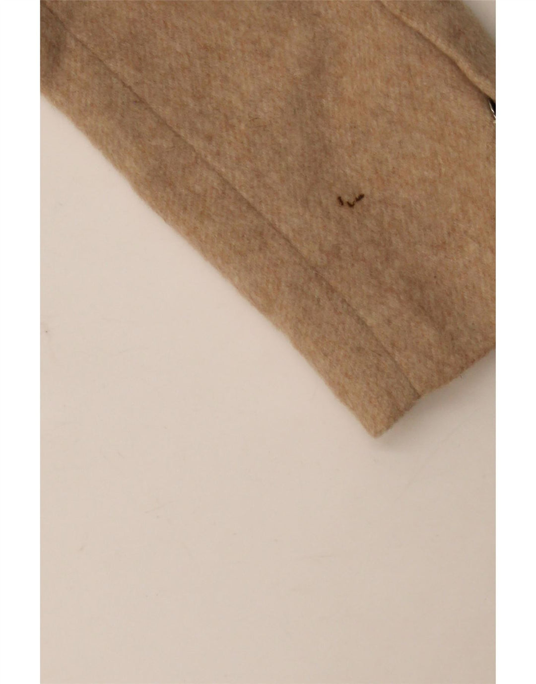 Cappotto Zara Donna UK 10 Small Beige Lana