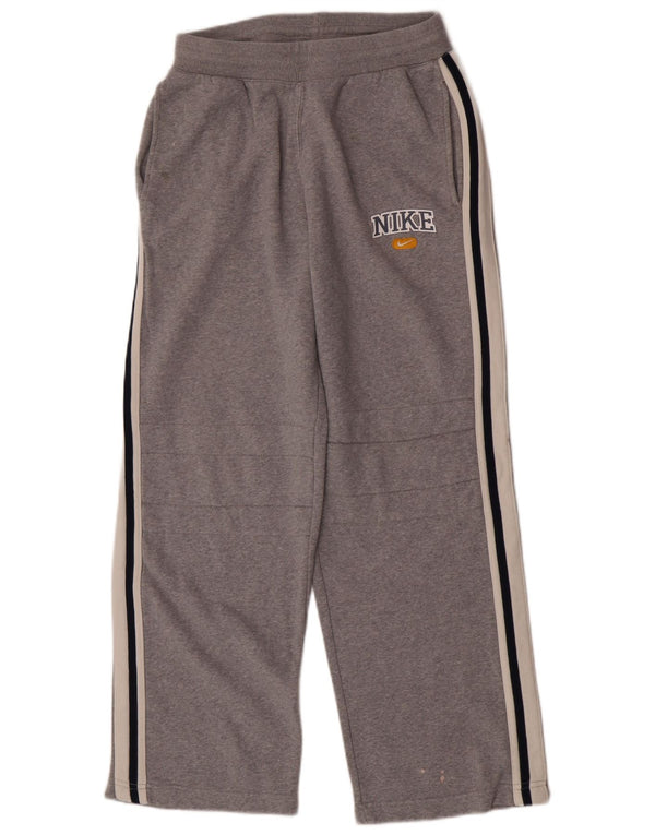 Pantaloni da tuta grafica Nike da ragazzo 13-14 anni XL in cotone color block grigio