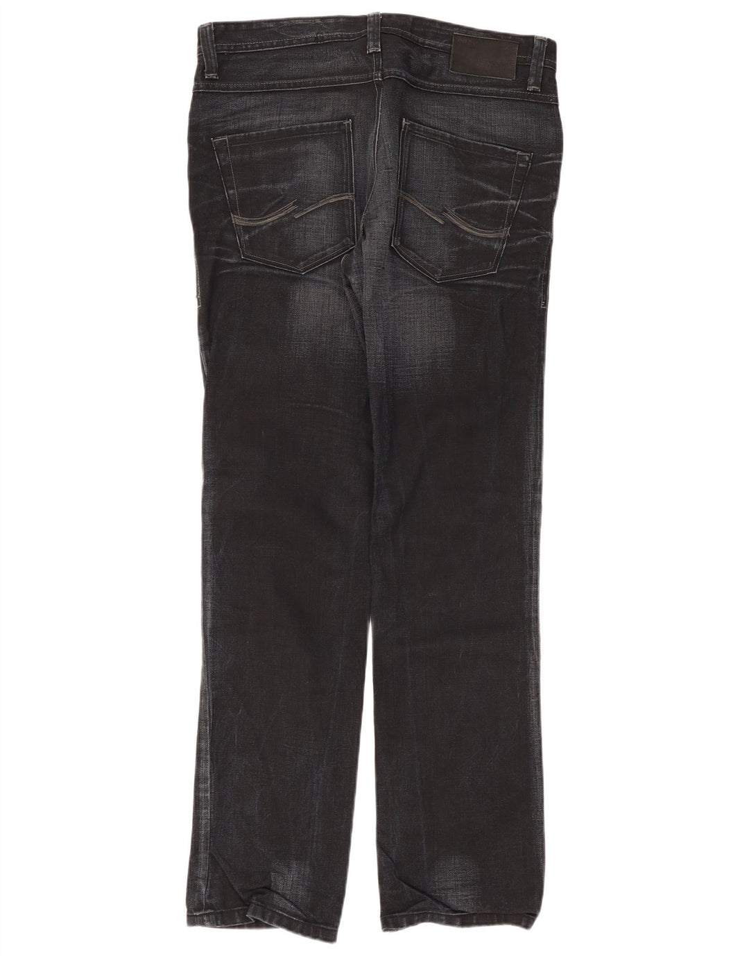 Jeans dritti da uomo Jack & Jones W36 L34 neri